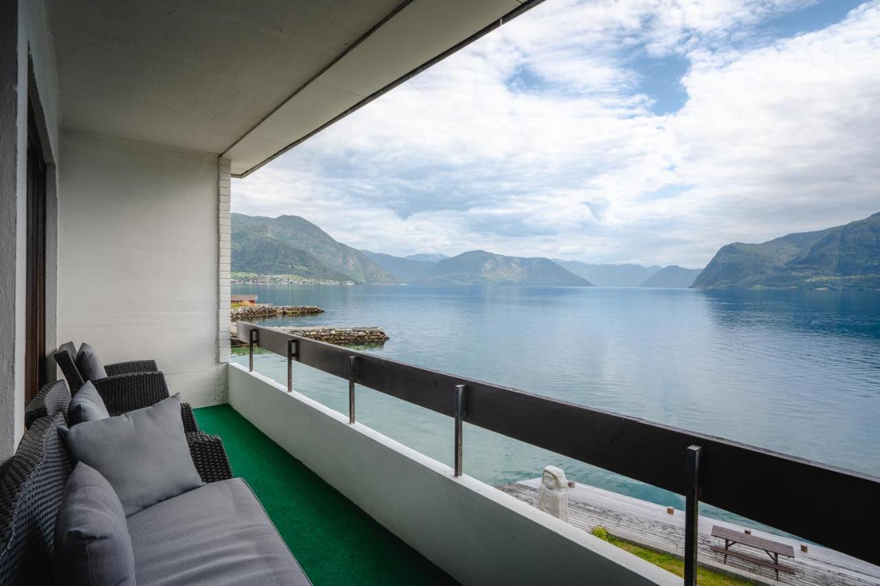 Leikanger Fjordhotel - Unike Hoteller Zewnętrze zdjęcie